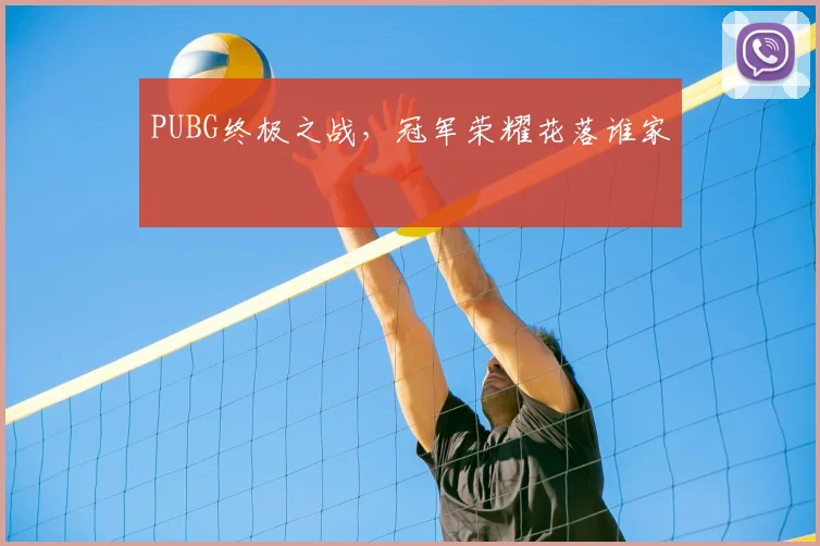 PUBG终极之战，冠军荣耀花落谁家